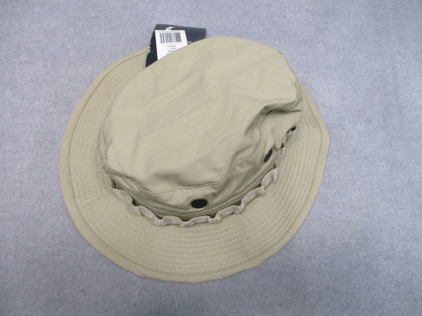 Propper Khaki Boonie Hat 100% Cotton Ripstop Military Sun Hat NWT 7-7 3/4