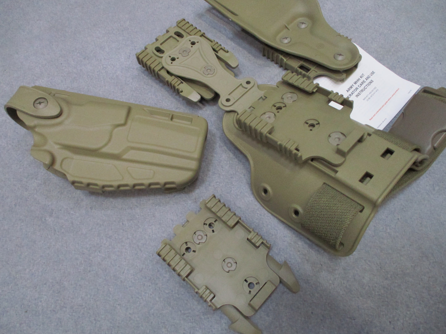 Safariland MHH Army Holster Kit SIG Sauer M17 4.7 Tan 499 ALS SLS QLS Right Hand