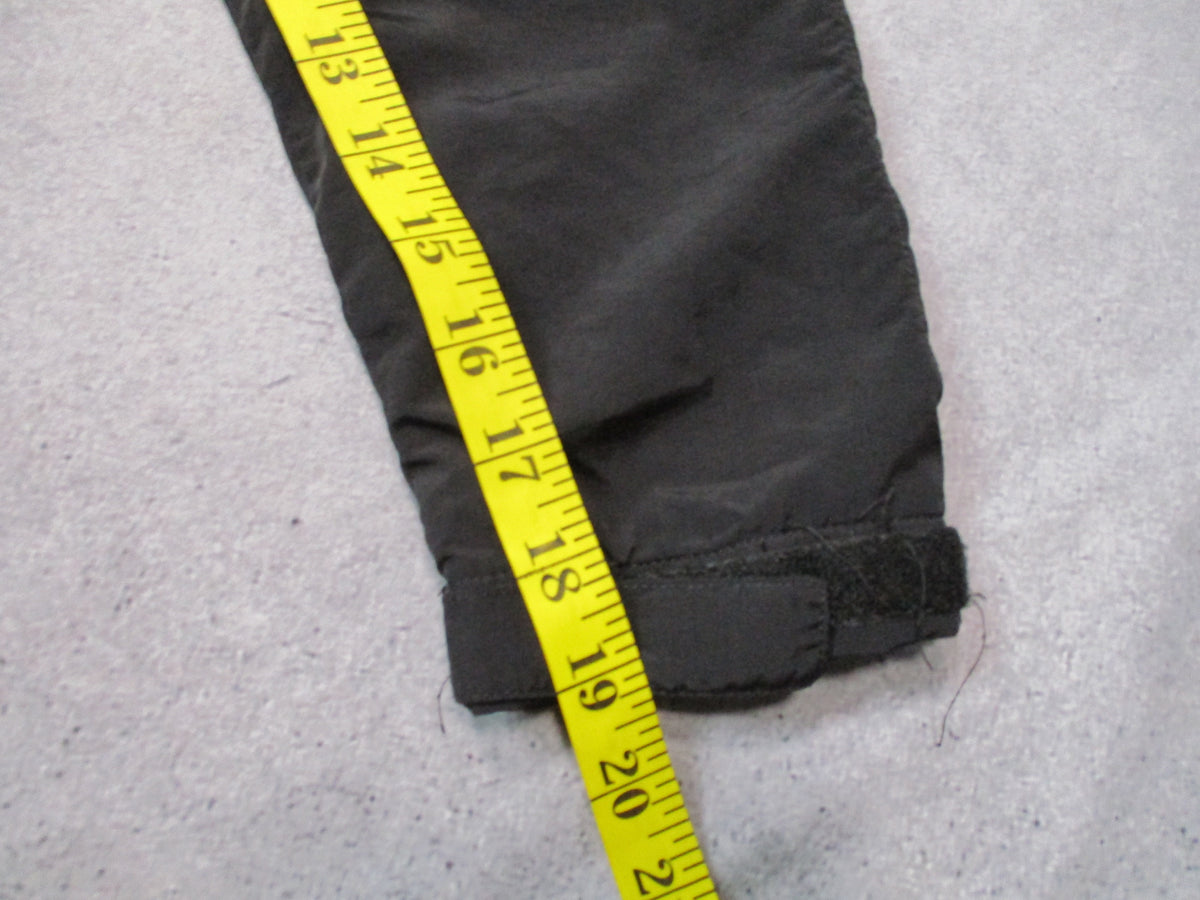 U.S. Army women's APFU PT jacket, medium short, black and yellow nylon windbreaker