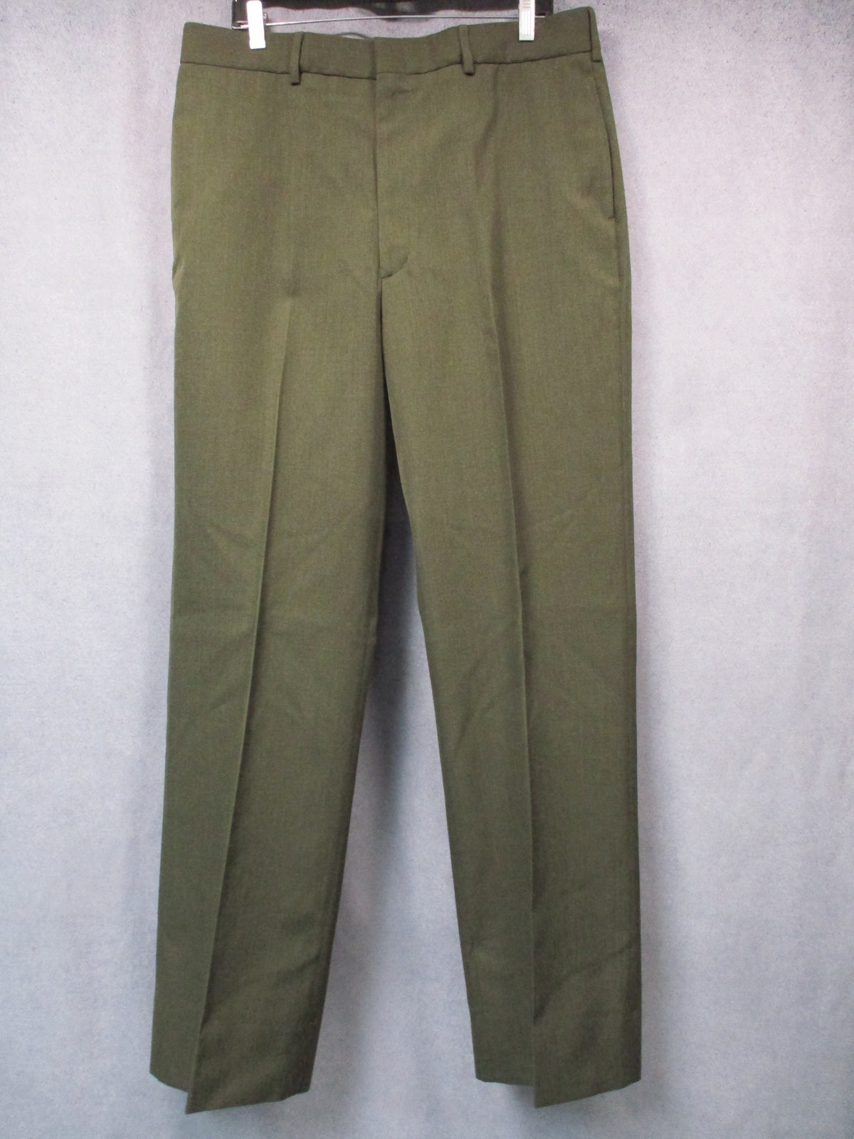 USMC Marine green service dress pants by Bremen-Bowdon, poly-wool trousers in 38XL size