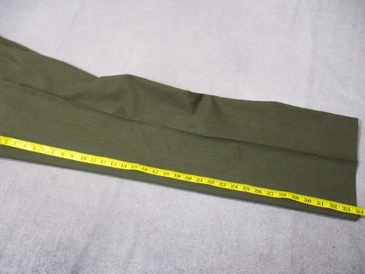 USMC Marine green service dress pants by Bremen-Bowdon, poly-wool 38XL trousers with formal military styling