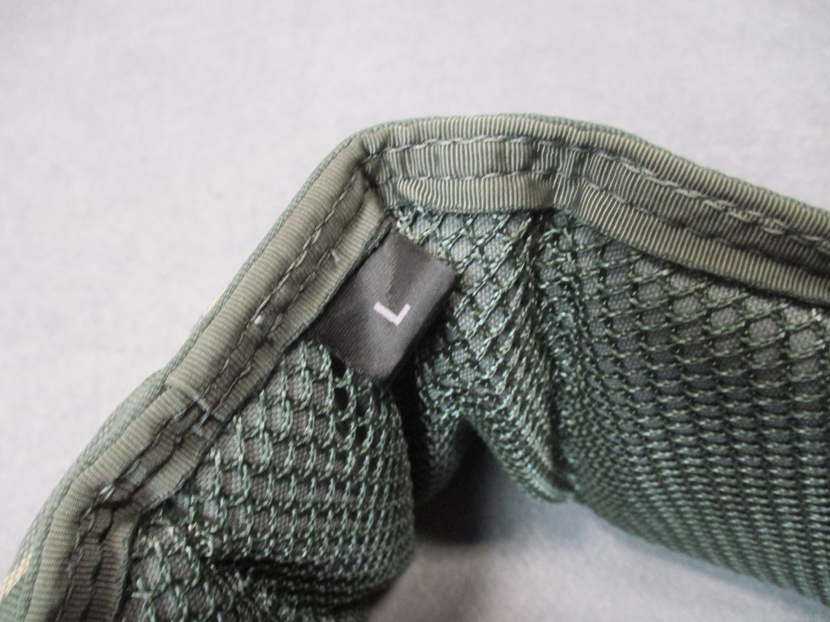 USAF ABU camo MOLLE padded battle belt with large outer and medium inner duty belt set