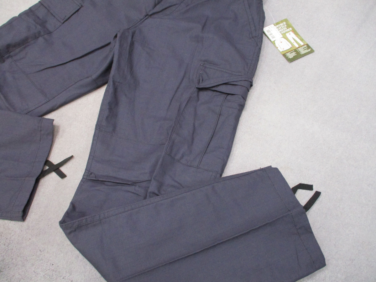 Rothco 5929 Navy Blue BDU Cargo Pants 100% Cotton Ripstop Work Tactical NWT