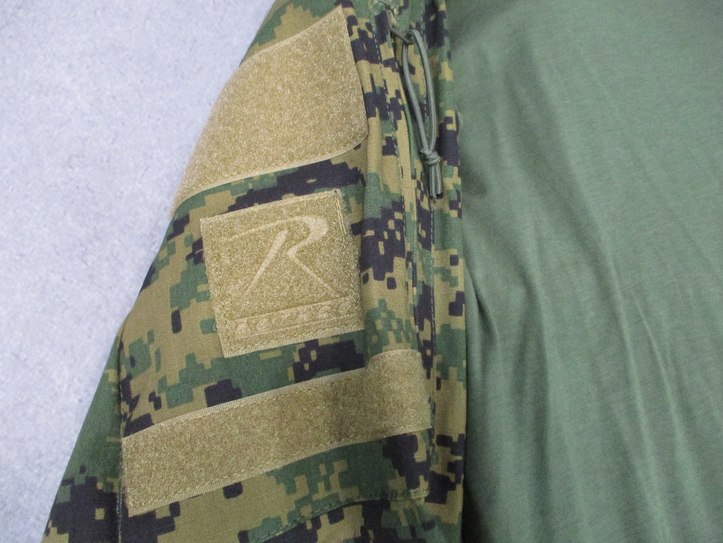Rothco 90005 Woodland Digital Camo FR Combat Shirt Tactical Military NWT L-2XL