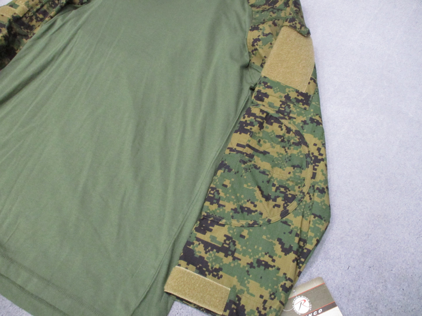 Rothco 90005 Woodland Digital Camo FR Combat Shirt Tactical Military NWT L-2XL