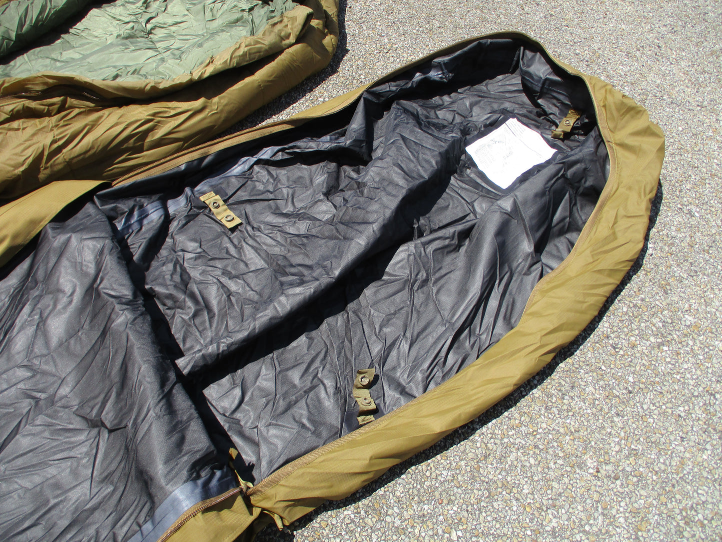 NEW USMC 3 Season Sleep System Long 4pc Bag Bivy Dry Bag Mesh Sack