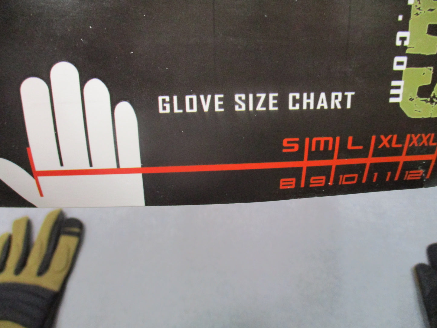 Military Condor Stryker HK226 Padded Tactical Gloves Coyote Sizes 8-11 NOS