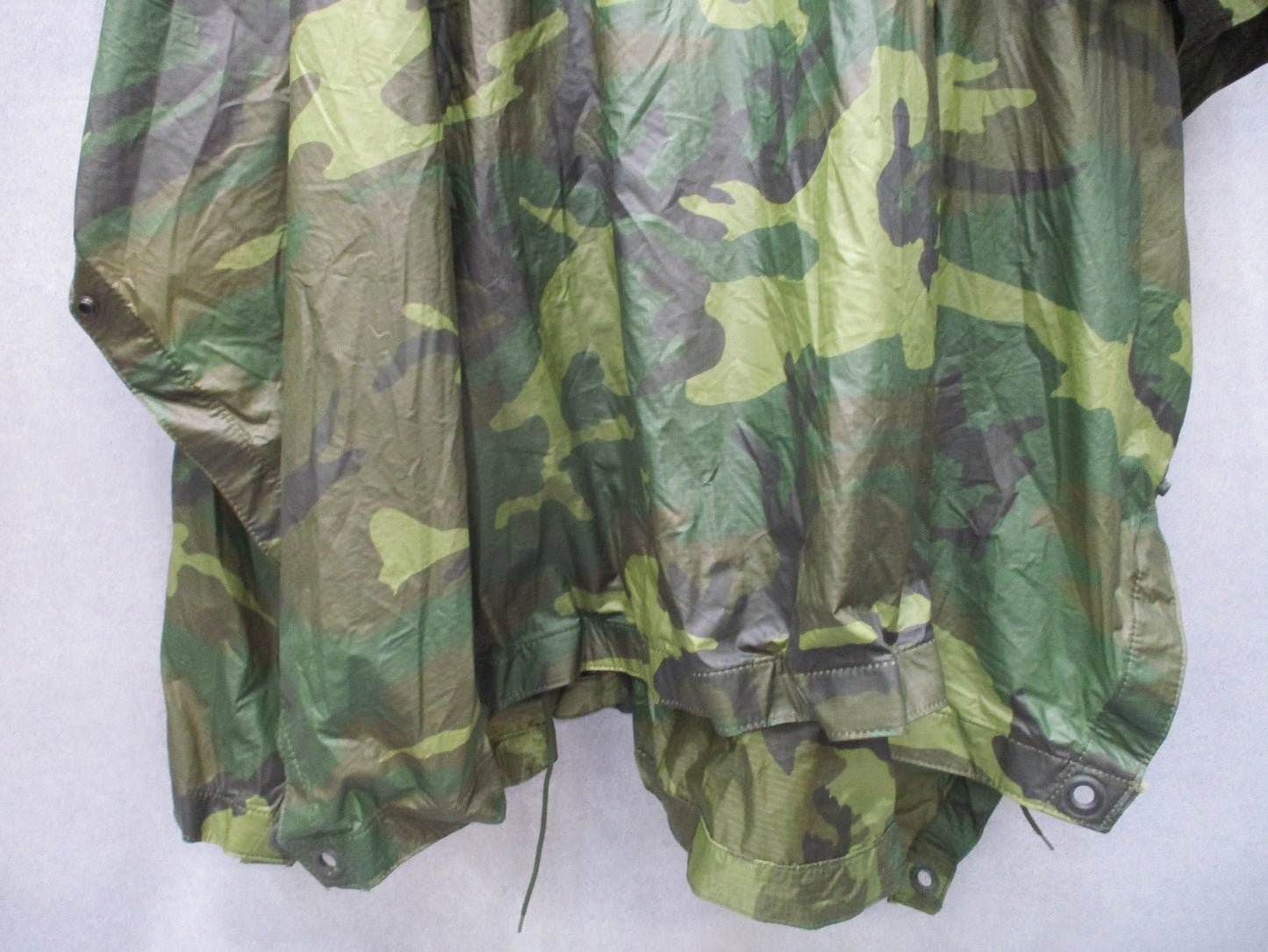USGI ORC M81 Woodland Wet Weather Poncho Rain Gear NSN 8405-01-100-0976