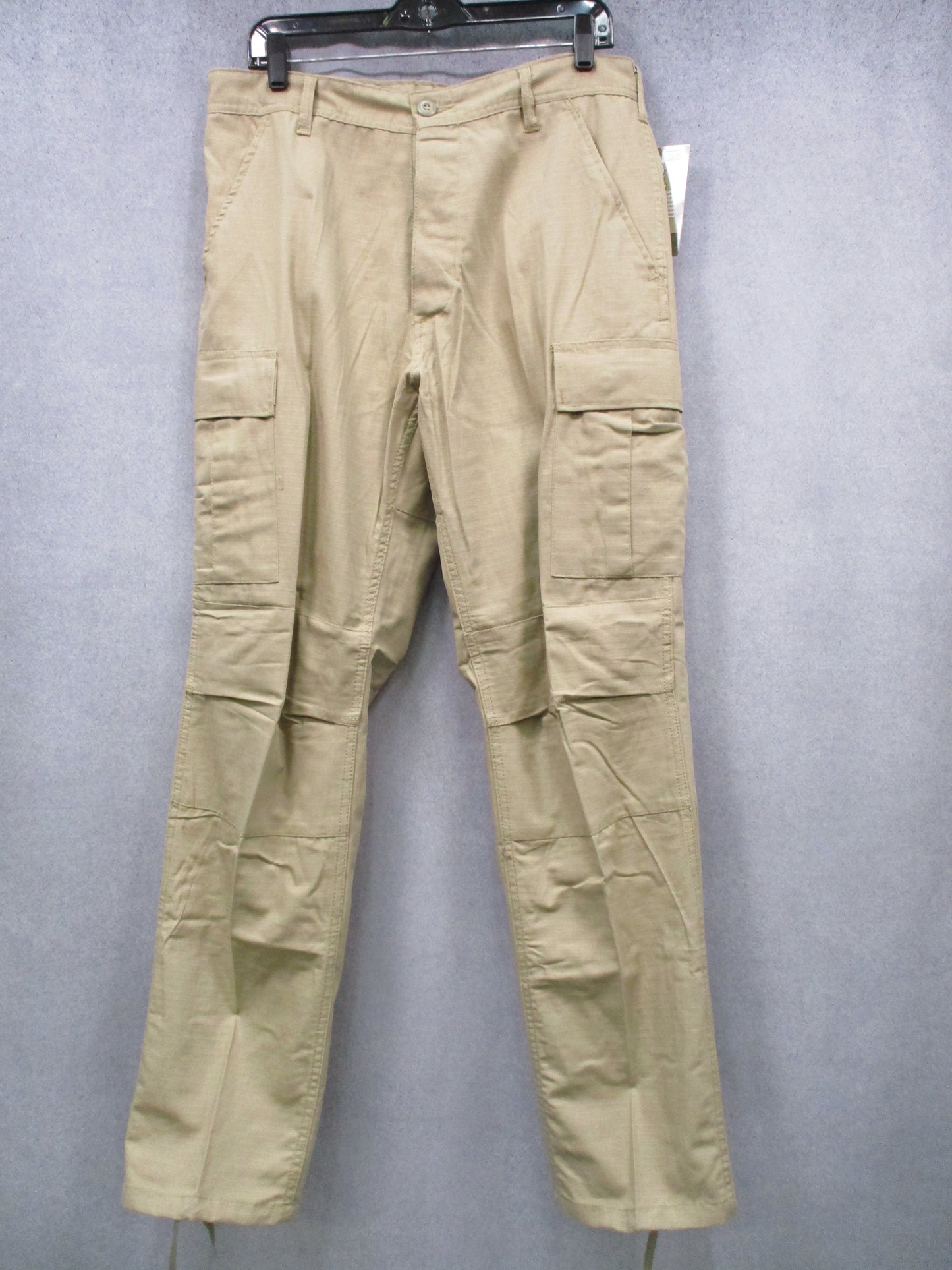 Rothco Khaki BDU Cargo Pants Tactical Work 100% Cotton Ripstop Trousers NWT