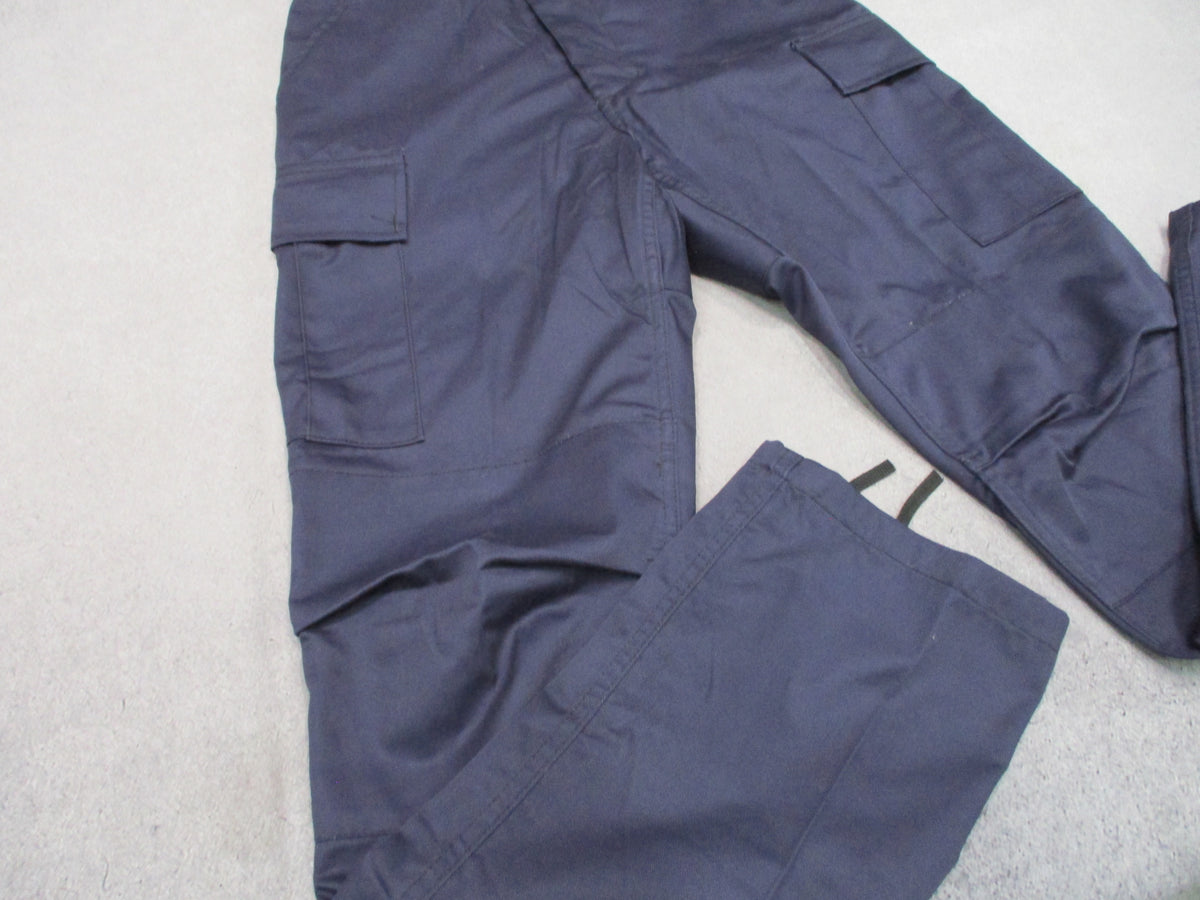 Rothco Navy Blue BDU Cargo Pants Trousers Fatigues 55/45 Tactical Work NWT