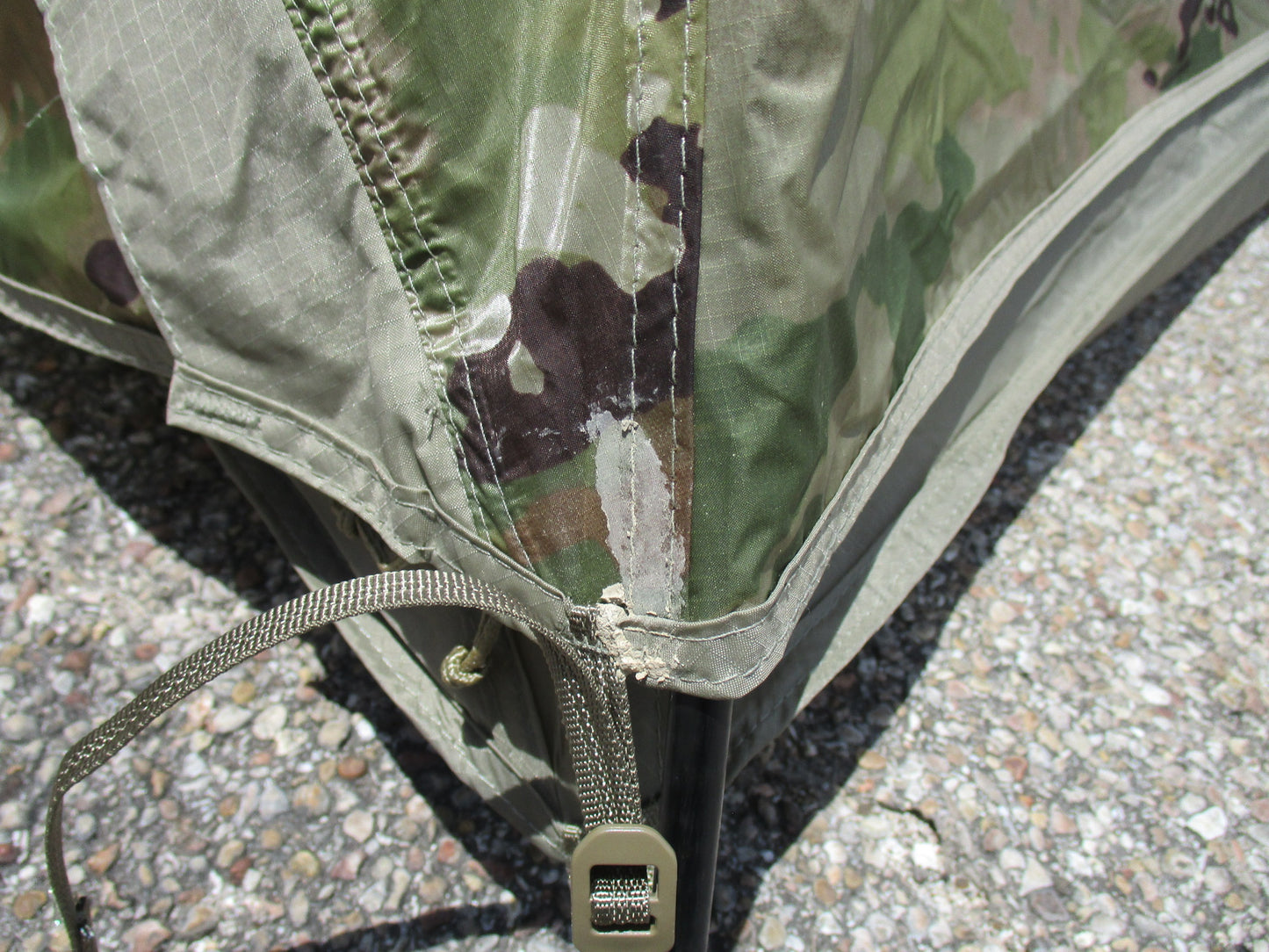 OCP Camouflage Litefighter 2-Man Tent - Military Surplus Gear - Excellent Condit