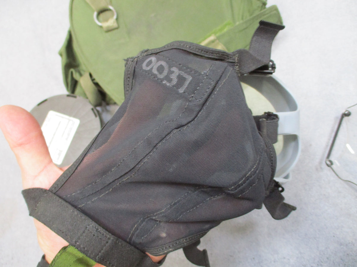 MSA MCU-2/P Gas Mask Small USGI with Bag C2A1 Filter & M/L Outsert Surplus
