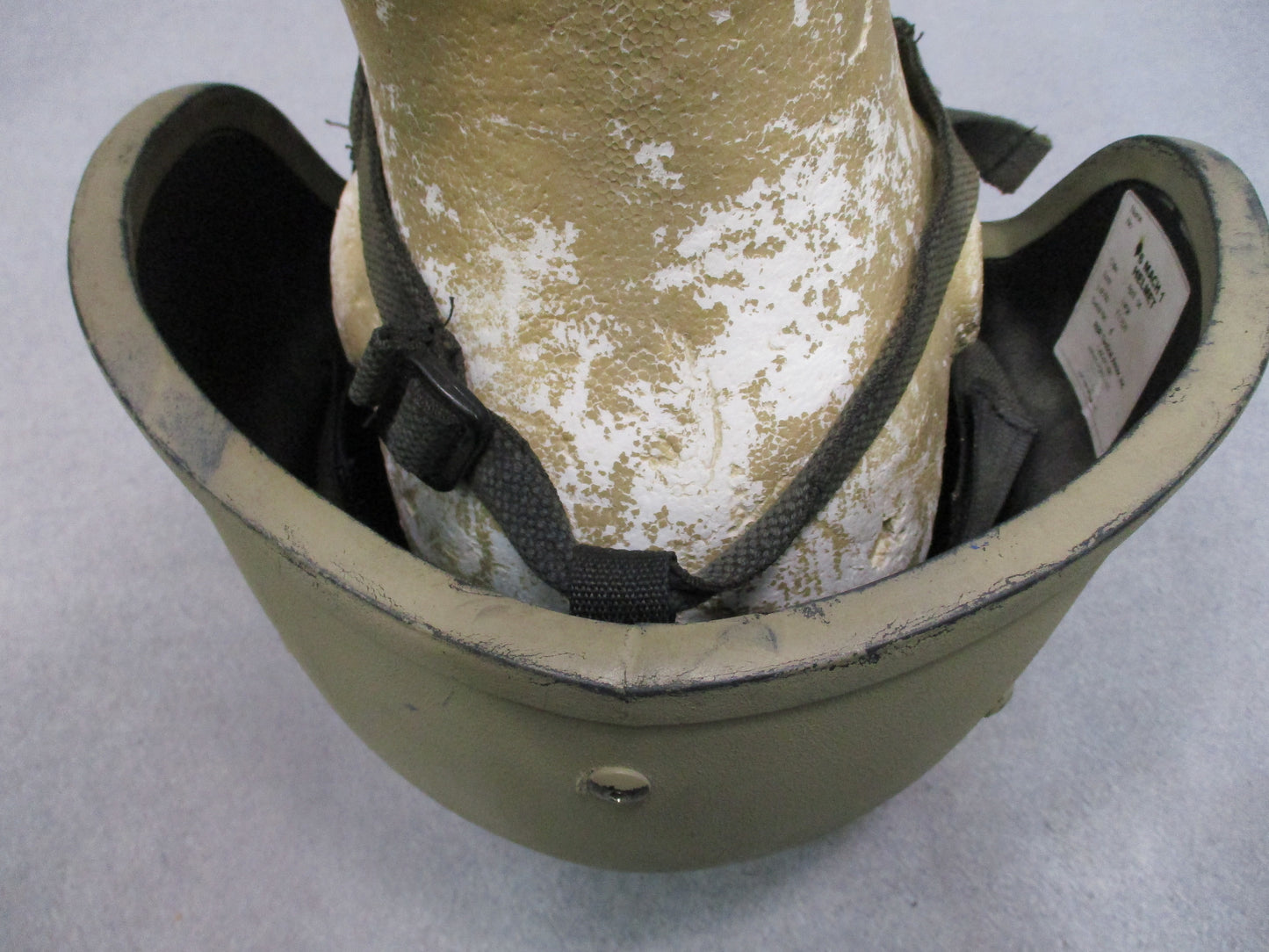 RBR Mach 1 ACH MICH Style Ballistic Helmet Large Tan Used Surplus