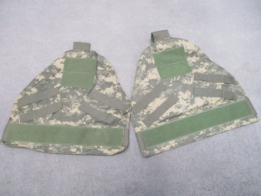 UCP ACU Deltoid Shoulder Arm Protector Carrier Covers Pair Empty Used
