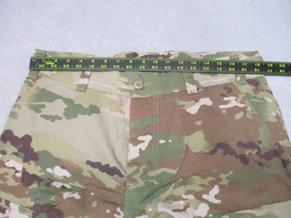 USGI Army Combat Pants FR Scorpion OCP Large Short NSN 8415-01-644-0214