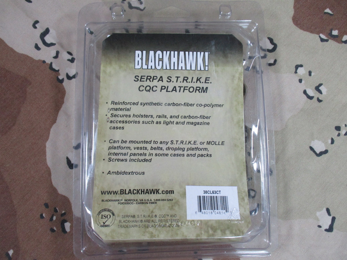 Blackhawk SERPA STRIKE CQC MOLLE Holster Mount Platform Coyote Tan 38CL63CT