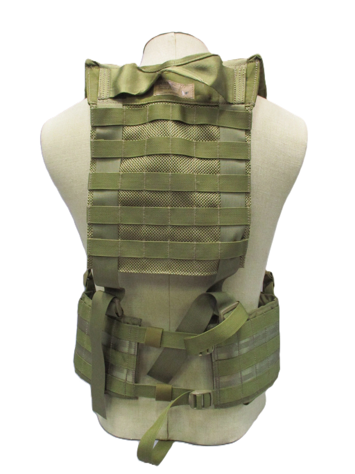 New Eagle Industries H-Harness Khaki MOLLE Chest Rig USGI NSN 8465-01-573-9661