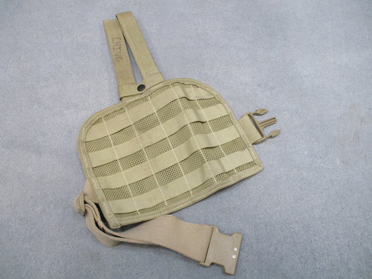 Spec-Ops Brand Drop Leg Panel Desert Tan Mesh Tactical Thigh Rig Made in USA