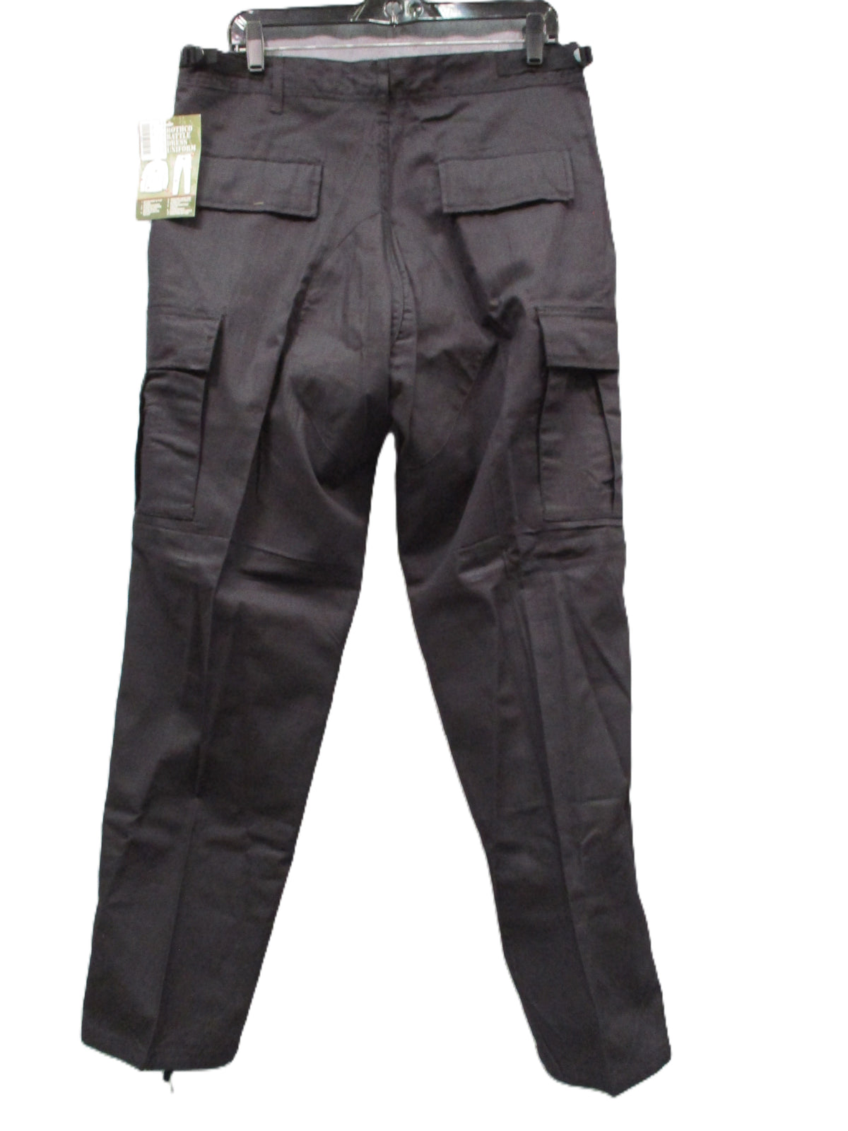 Rothco Black BDU Cargo Pants 100% Cotton Ripstop Tactical Military Style NWT
