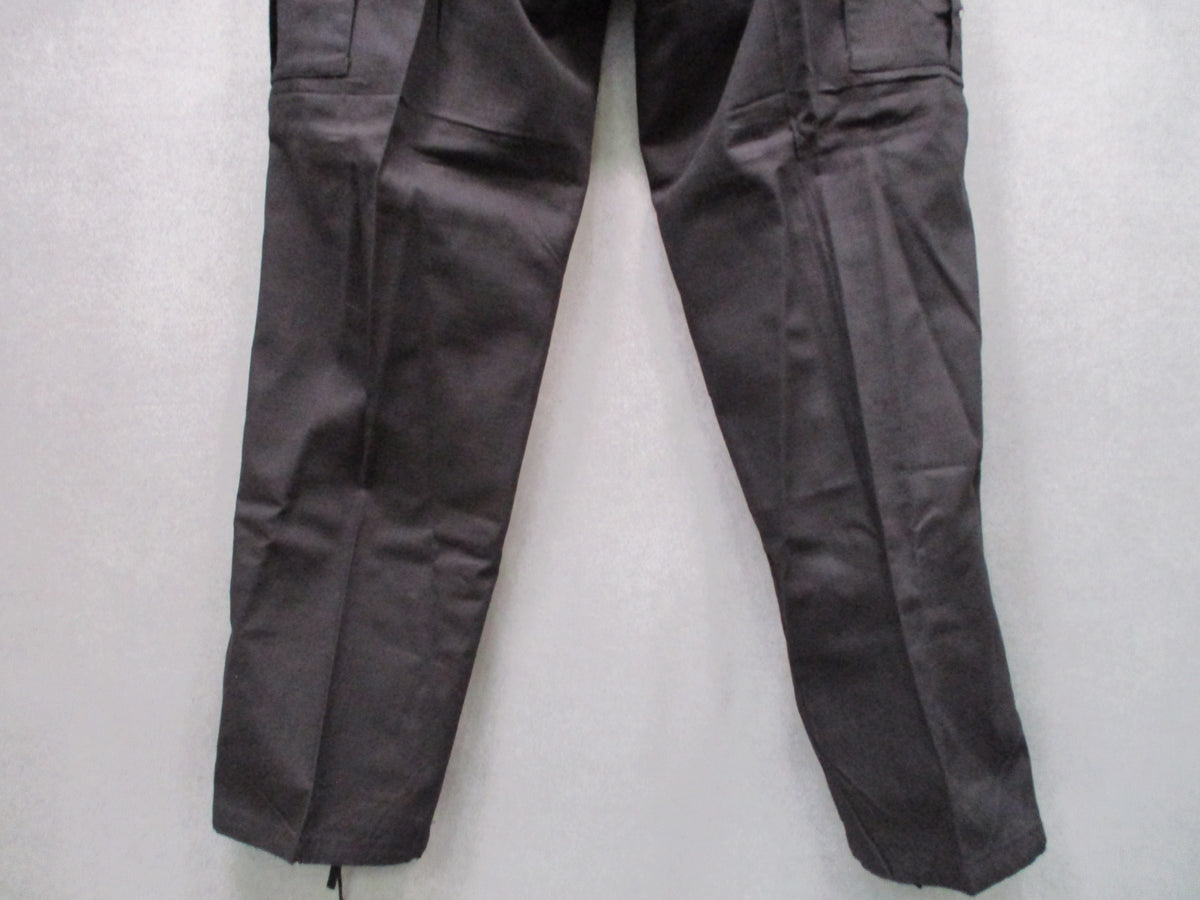 Rothco Black BDU Cargo Pants 100% Cotton Ripstop Tactical Military Style NWT