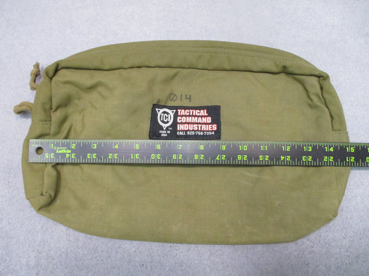 TCI Tactical Command Industries Headset Storage Bag Coyote Pouch Only USA