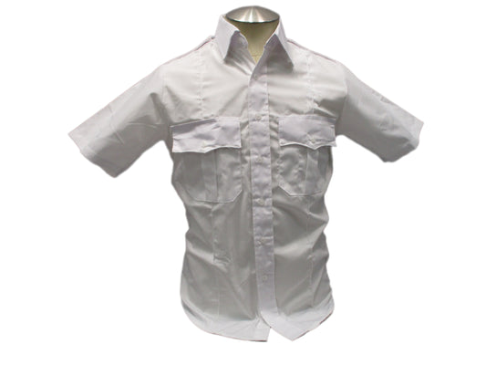 Rothco White EMT Police Security First Responder Uniform Shirt Short Sleeve New