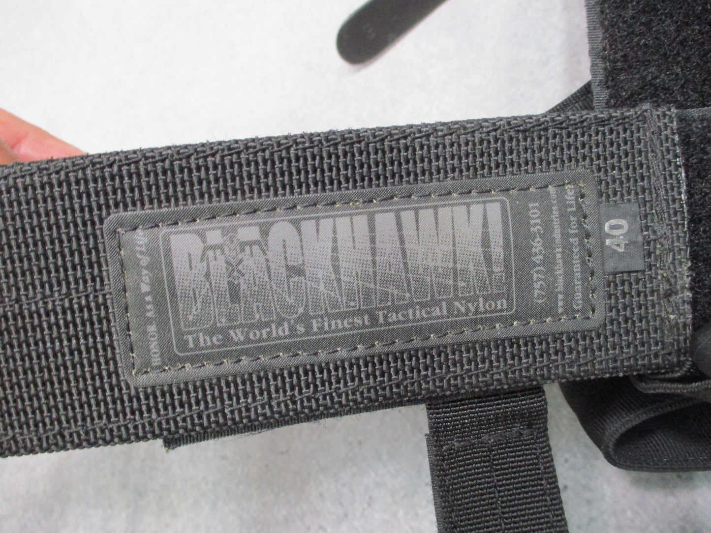 BLACKHAWK Omega VI Elite Universal Drop Leg Holster RH Medium Large Pistol