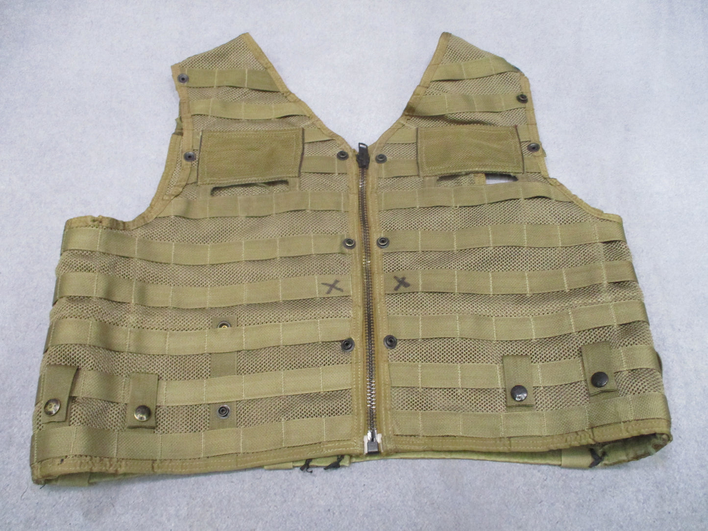 US Military Surplus CMU-36/P Survival Vest MOLLE Tactical Gear Coyote Brown