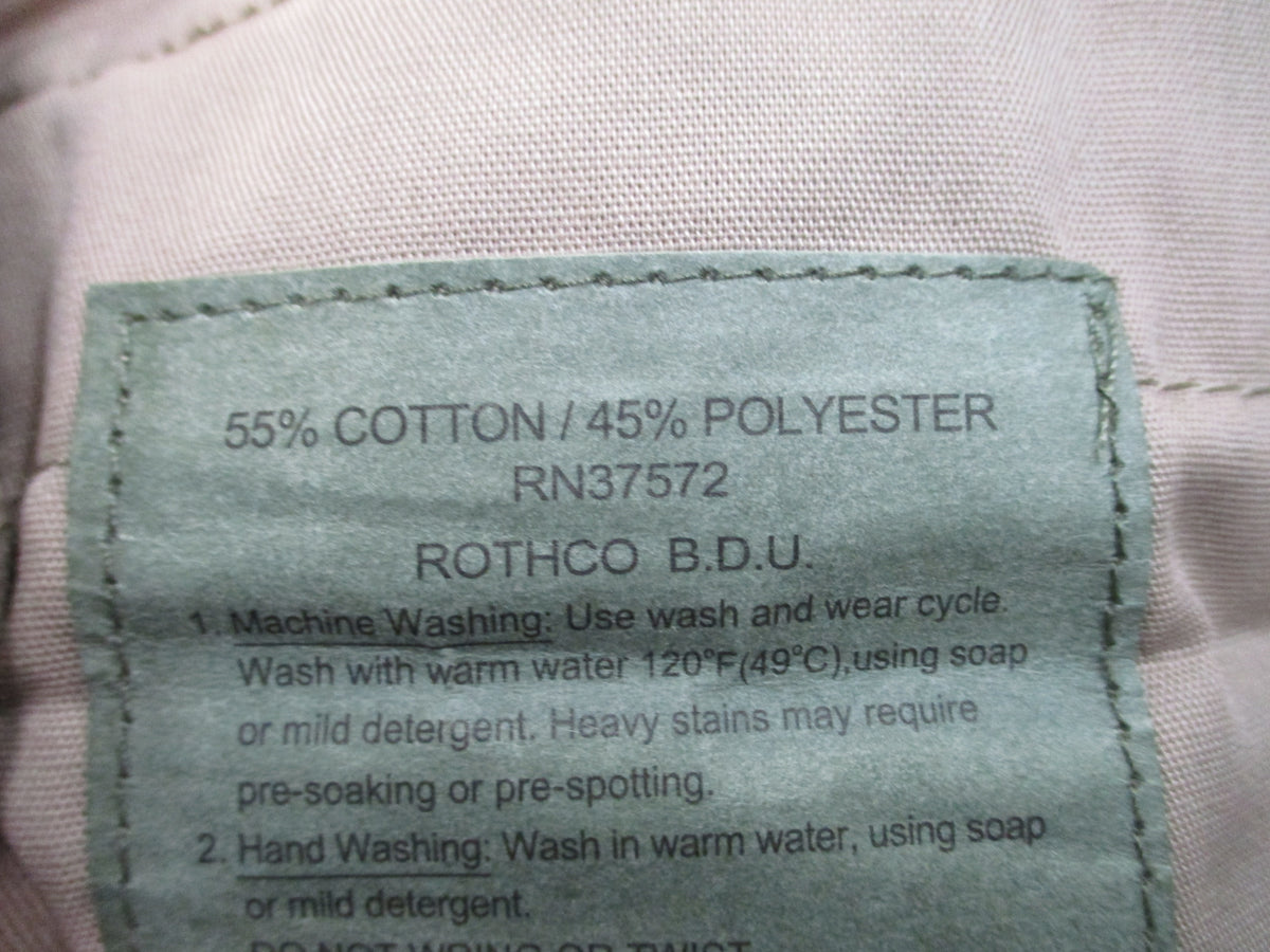 Rothco Khaki BDU Cargo Pants Tactical Trousers Military Fatigues 55/45 NWT