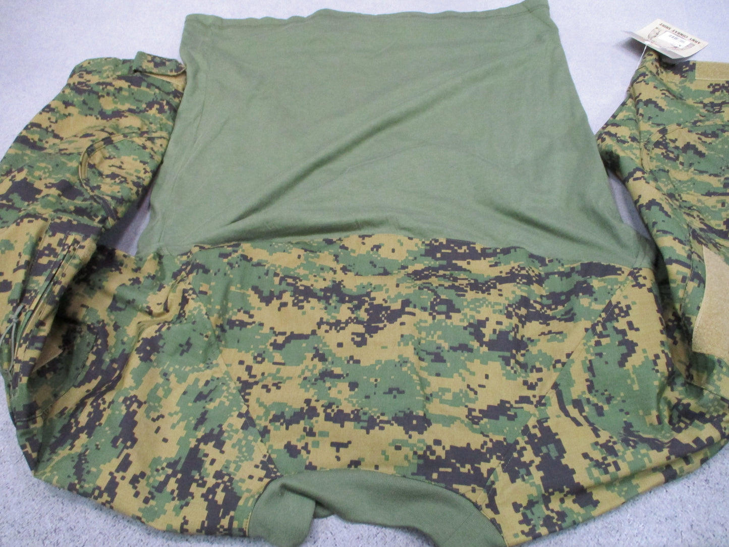 Rothco 90005 Woodland Digital Camo FR Combat Shirt Tactical Military NWT L-2XL