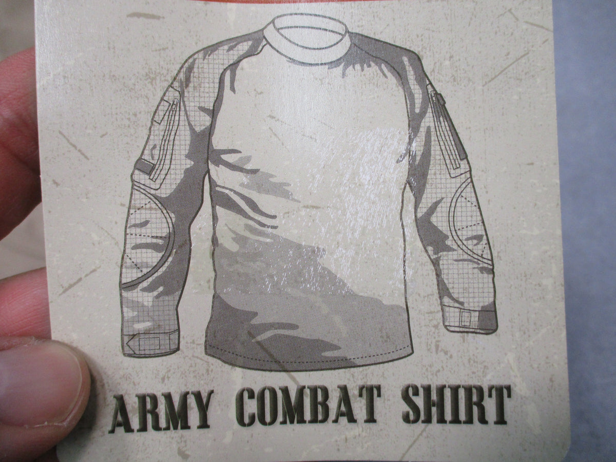 Rothco Desert Sand NYCO Combat Shirt Tactical Airsoft Milsim Security NWT