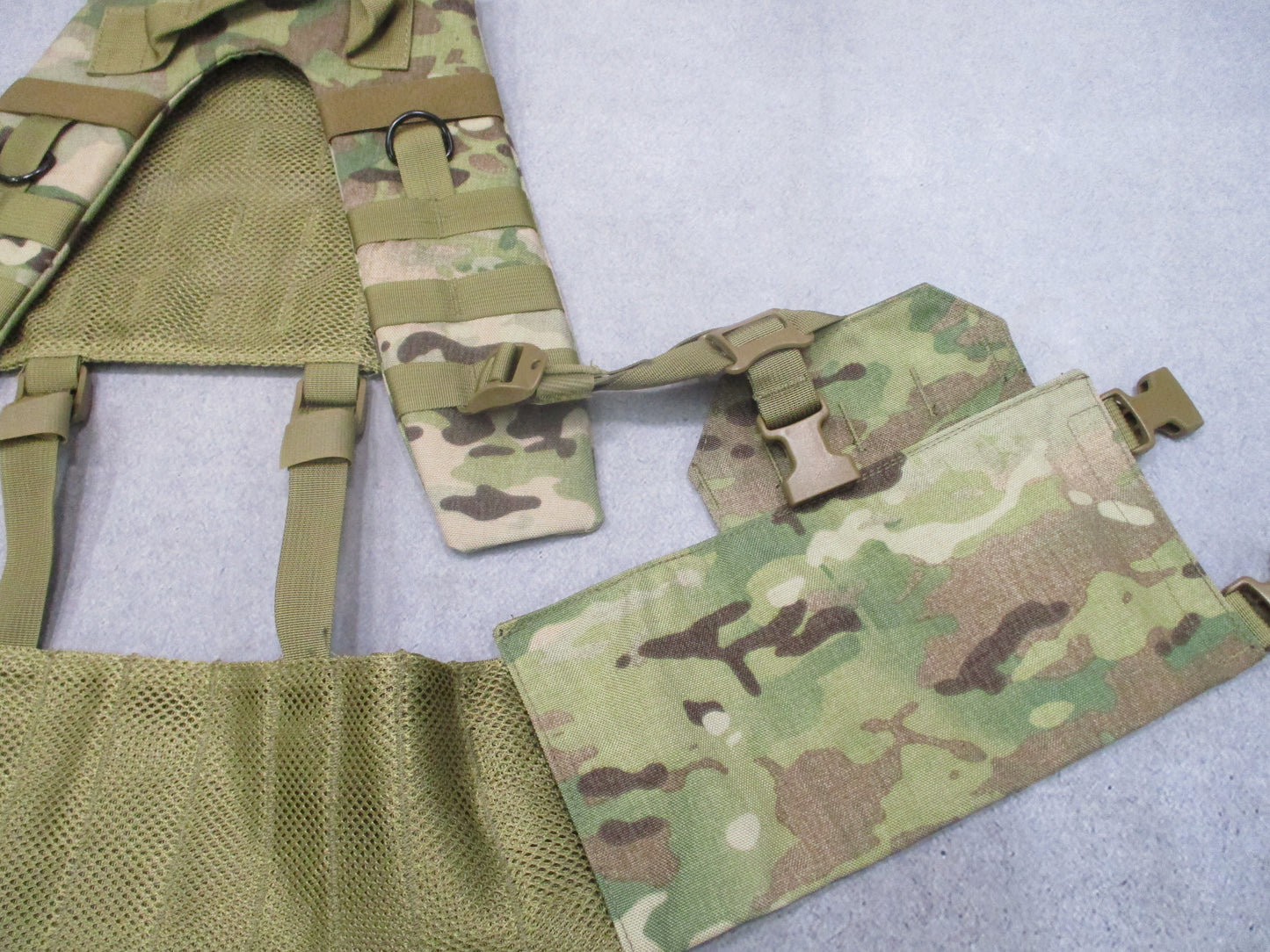 USGI GCS DFLCS V2 H-Gear Multicam MOLLE Load Bearing Harness Vest Large
