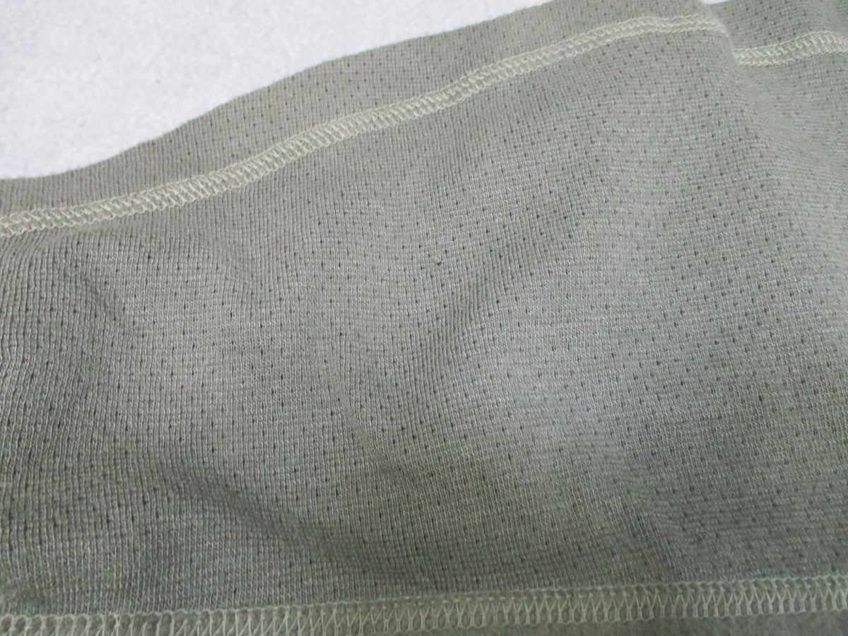 USGI Army Midweight Fleece Shirt Large Regular Foliage Green Nomex 1/4 Zip