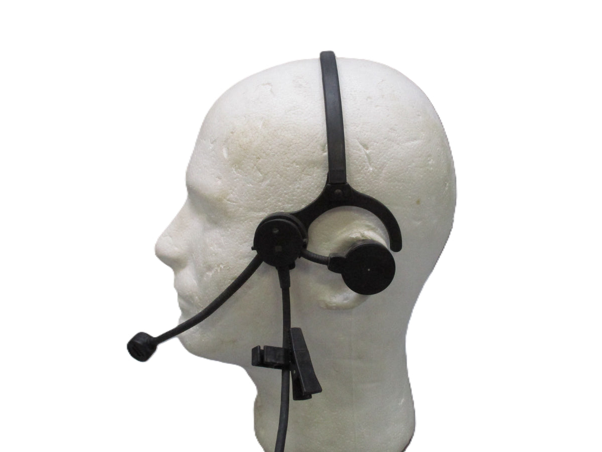 Thales Racal 1600551-2 MBITR Lightweight Radio Headset PTT 6-Pin NOS UK