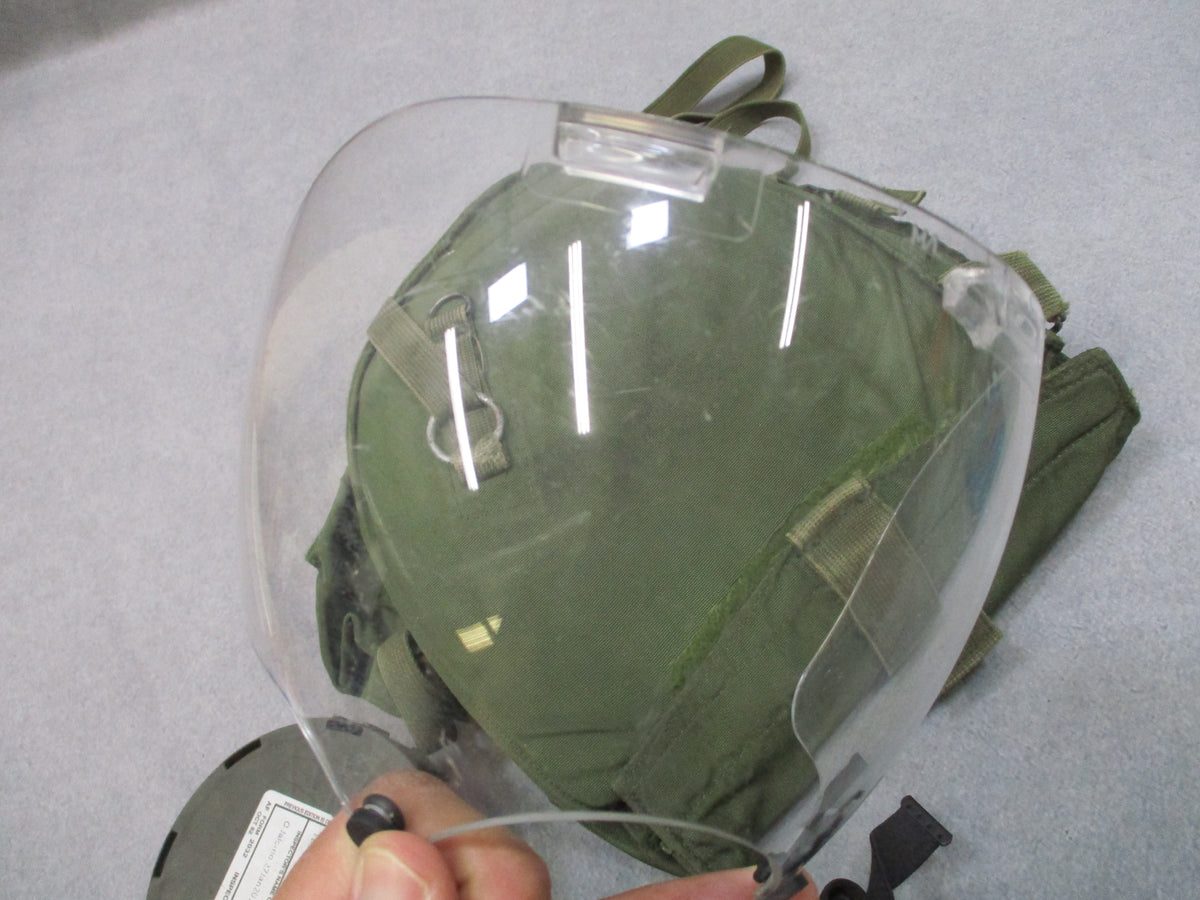 MSA MCU-2/P Gas Mask Small USGI with Bag C2A1 Filter & M/L Outsert Surplus