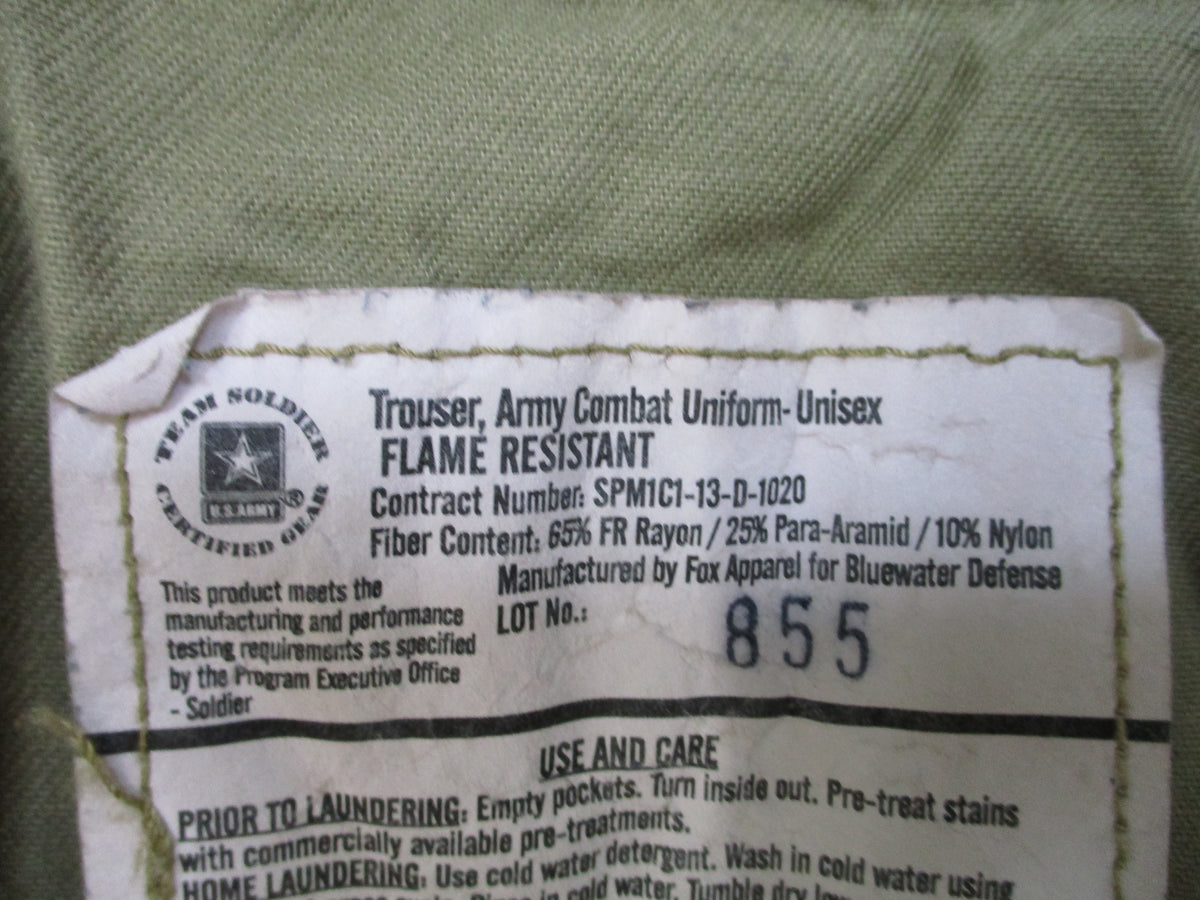 USGI Army OCP Scorpion FRACU Pants Flame Resistant Combat Trousers Used