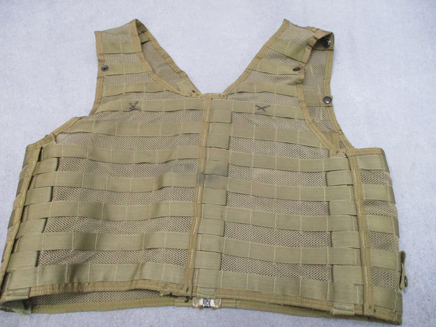 US Military Surplus CMU-36/P Survival Vest MOLLE Tactical Gear Coyote Brown