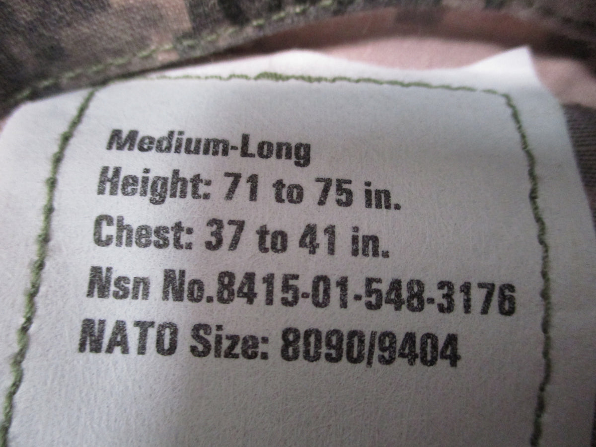 USGI FR ACU Coat UCP Medium Long Flame Resistant NWT NSN 8415-01-548-3176