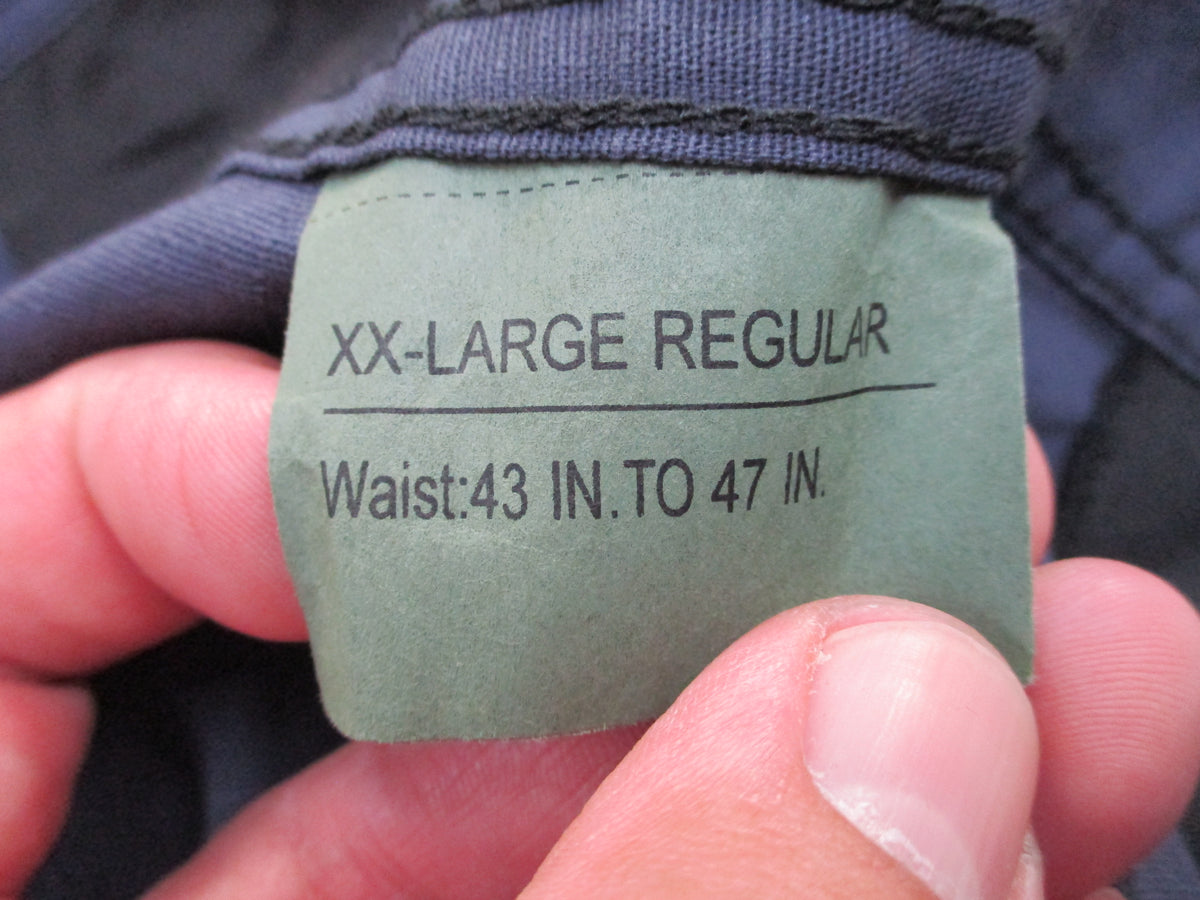 Rothco 5929 Navy Blue BDU Cargo Pants 100% Cotton Ripstop Work Tactical NWT