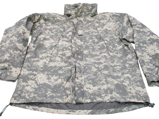 VGC ARMY ACU DIGITAL UCP GEN III LEVEL 6 COLD/WET JACKET MEDIUM/LONG GORE-TEX