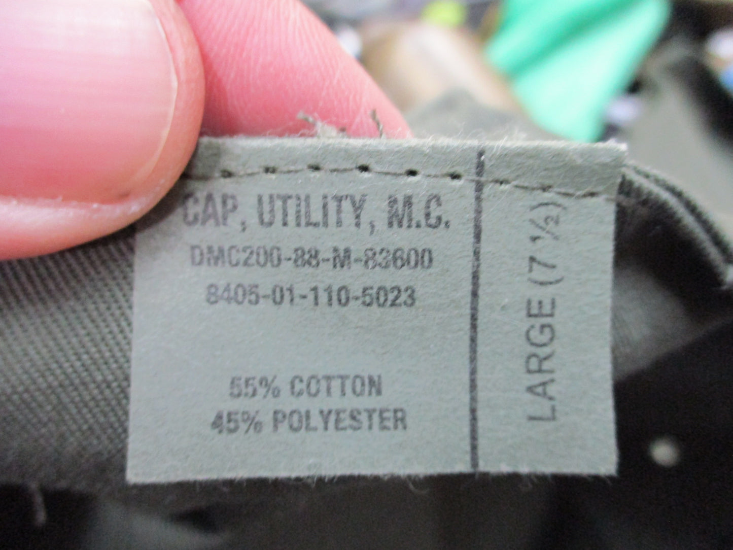 Rothco 5648 Olive Drab 8-Point Marine Corps Style Utility Cap Hat NWT