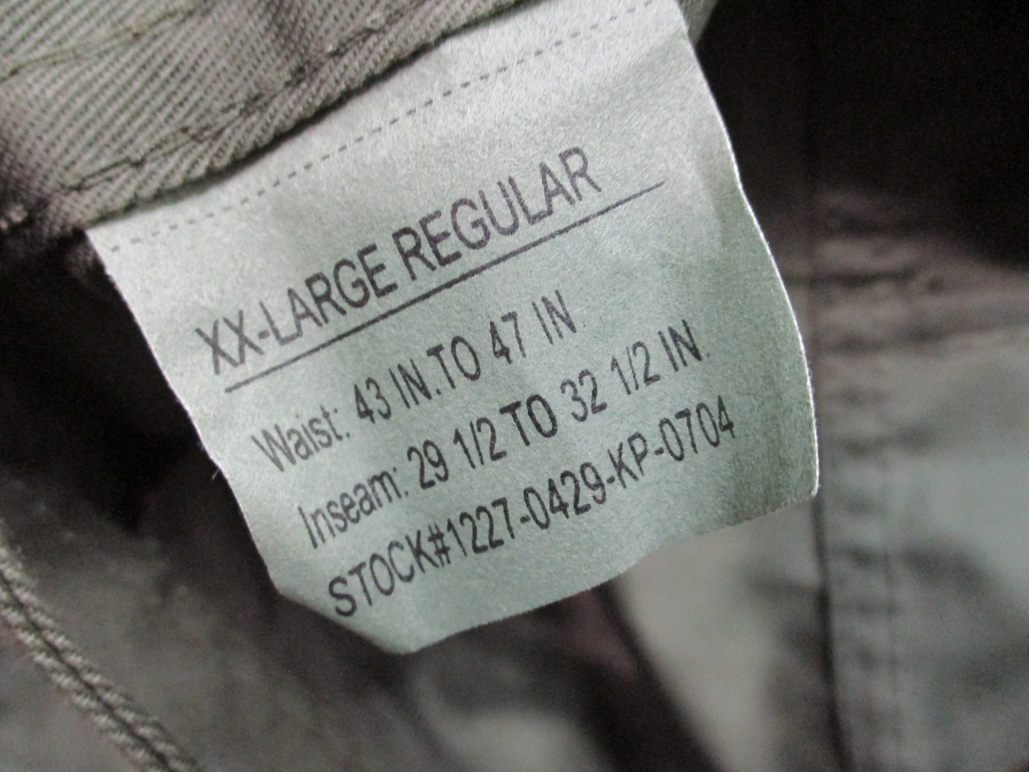 Rothco 7838 Olive Drab BDU Cargo Pants Trousers Fatigues Tactical Work NWT