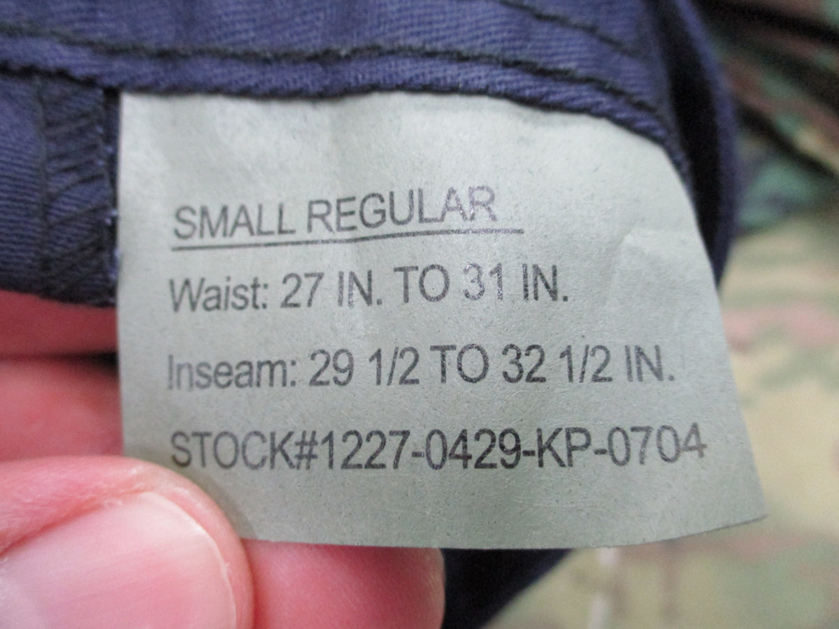 Rothco Navy Blue BDU Cargo Pants Trousers Fatigues 55/45 Tactical Work NWT