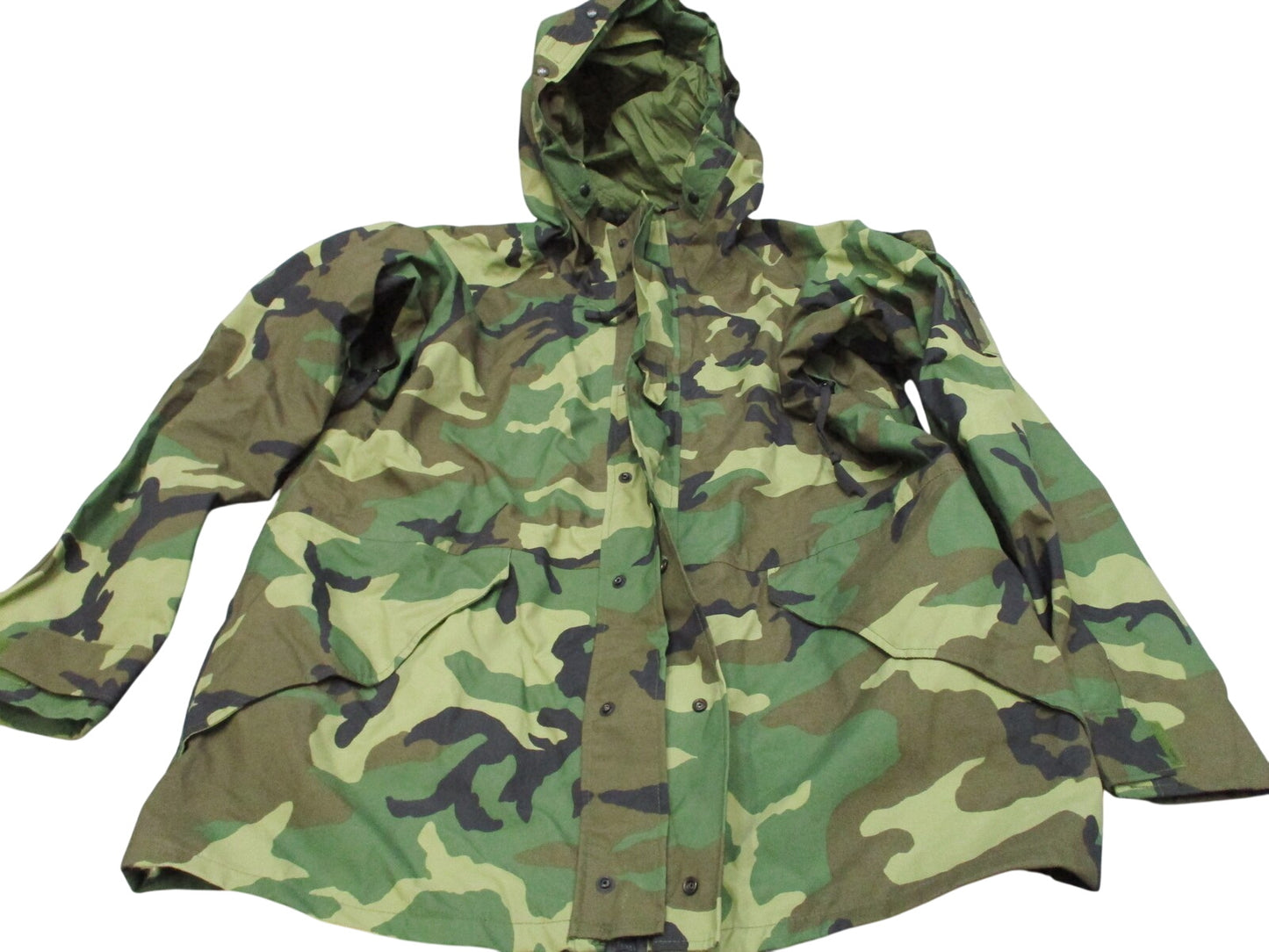 US Military ECWCS Parka Large-Long Cold Weather Camouflage Goretex M81 Jacket