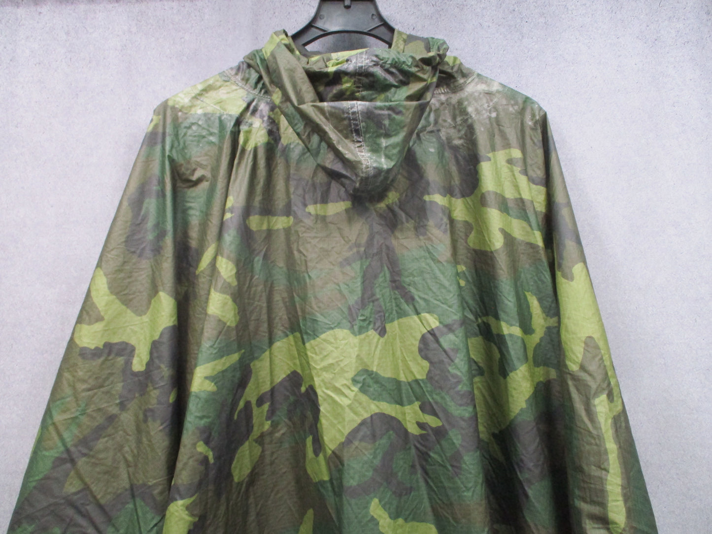 USGI ORC M81 Woodland Wet Weather Poncho Rain Gear NSN 8405-01-100-0976