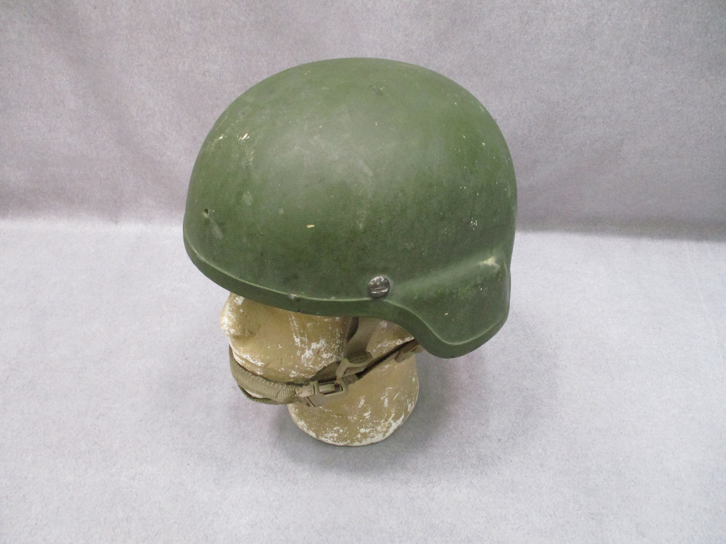 MADE WITH KEVLAR ADVANCED COMBAT HELMET ACH MICH ARMY 8470-01-506-6369 OD GREEN