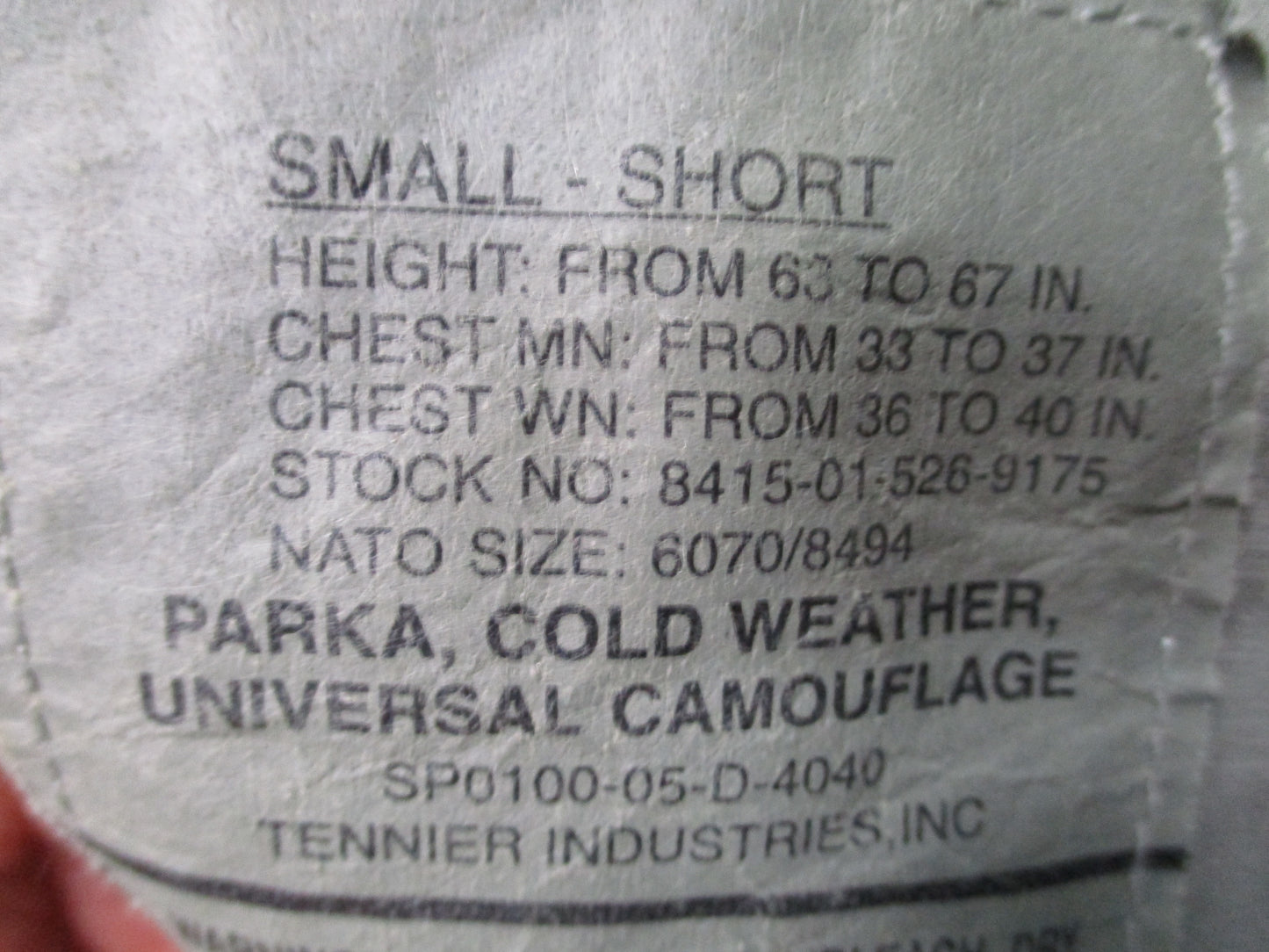 US Army Military ECWCS Gen 2 Parka UCP ACU Digital Cold Weather Rain Jacket