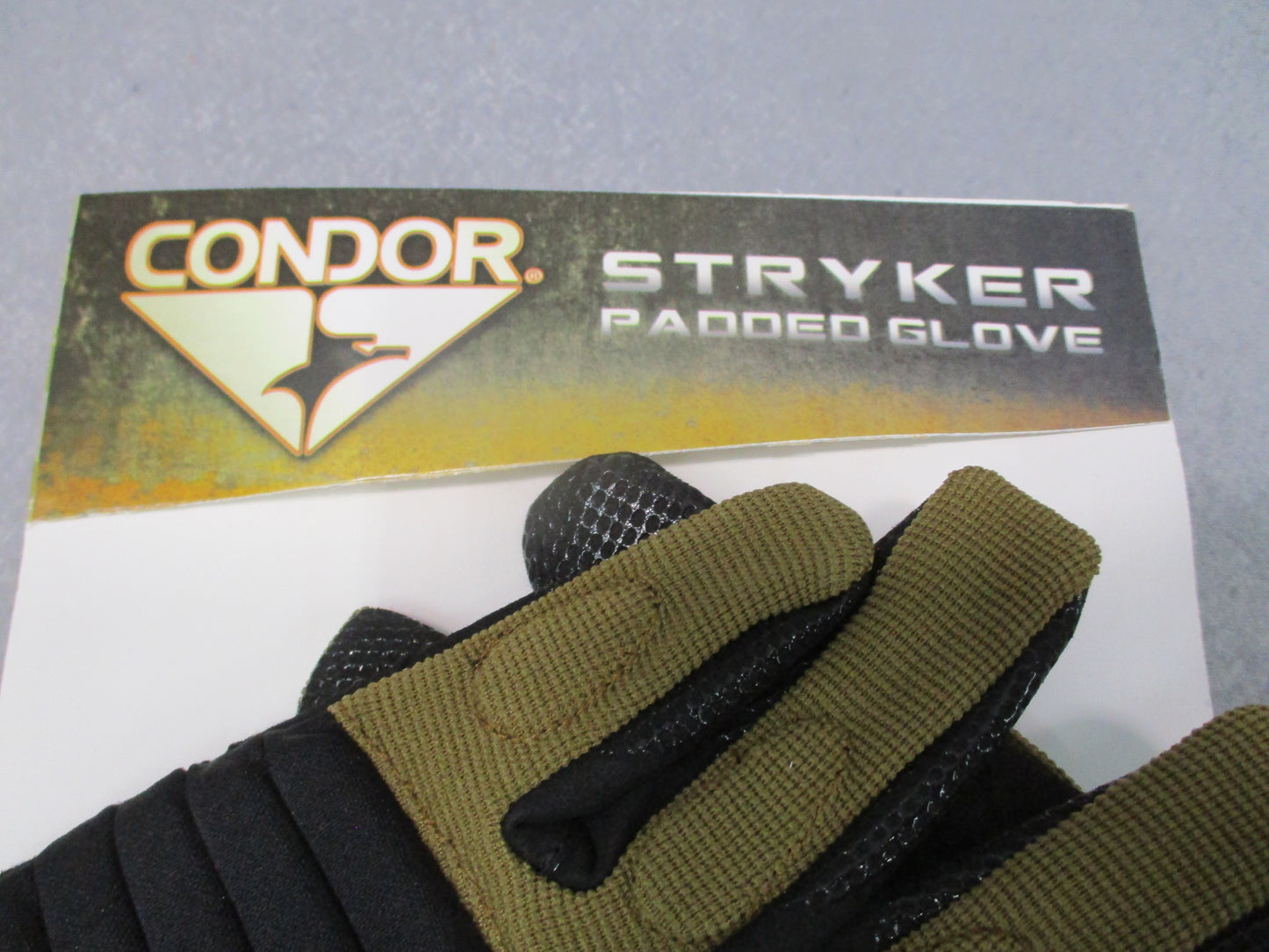 Military Condor Stryker HK226 Padded Tactical Gloves Coyote Sizes 8-11 NOS