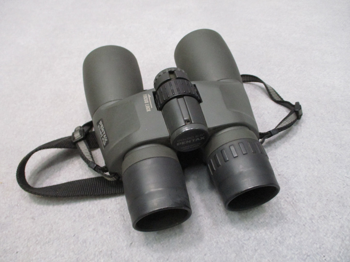 Vintage Pentax 20x60 PCF Binoculars 2.2° Japan w/ MOLLE Case