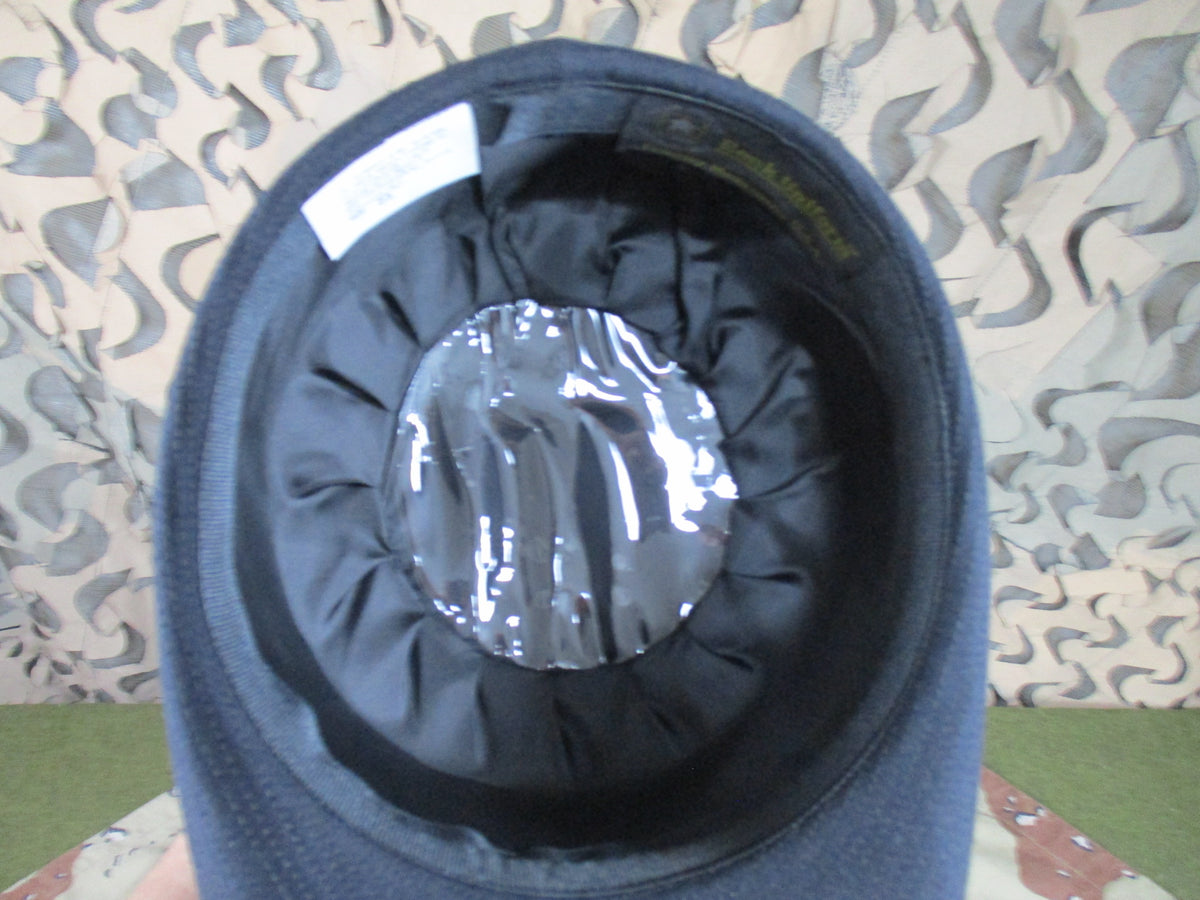 US Army Women's Blue 450 Dress Service Hat Size 23 Bonk USA Eagle Badge
